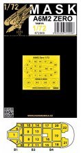 1/72 Mitsubishi A6M2 Zero mask for Tamiya