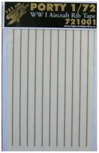 1/72 Aircraft Rib Tape WWI 121 cm