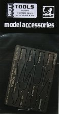 Stainless saws for modelers knife (8pcs.)