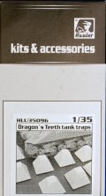 1/35 Dragons Teeth tank traps