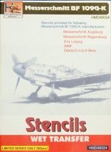 1/48 Stencils Messerschmitt Bf 109G-K