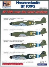 1/48 Decals Bf 109G over the Czech territory Pt.1