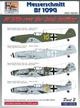 1/48 Decals Bf 109G over the Czech territory Pt.2