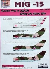 1/48 Decals MiG-15 Russian Aces in Korea War Pt.2