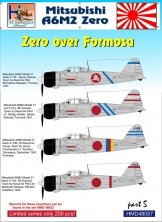 1/48 Decals Mitsubishi A6M2 Zero over Formosa