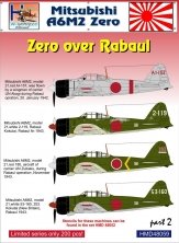 1/48 Decals Mitsubishi A6M2 Zero over Rabaul Pt.2
