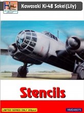 1/48 Stencils Kawasaki Ki-48 Sokei