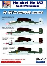 1/48 Decals Heinkel He 162 Foreign Service Part 3