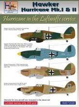 1/72 Hawker Hurricane Mk.I/Mk.IIC Tropical in Luftwaffe Service