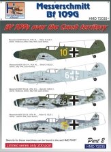 1/72 Decals Bf 109G over the Czech territory Pt.2
