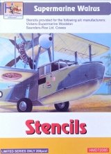 1/72 Westland Walrus Mk.I/Mk.II walkways and stencils