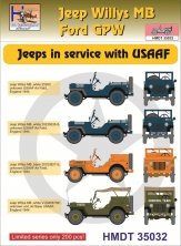 1/35 Decals J.Willys MB/Ford GPW in USAAF service