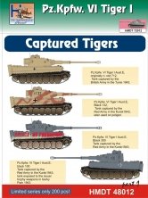 1/48 Decals Pz.Kpfw.VI Tiger I  Captured Part 1