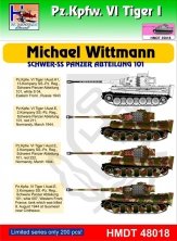 1/48 Decals Pz.Kpfw.VI Tiger I Michael Wittmann