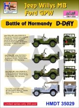 1/35 Willys Jeep MB/Ford GPW D-Day Battle of Normandy