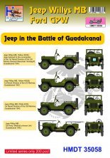 1/35 Willys Jeep MB/U.S. Ford Gpw Battle of Guadalcanal
