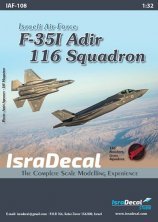 1/32 Iaf Lockheed-Martin F-35I Adir 116 Sq