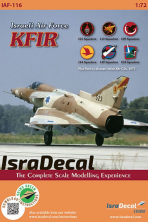 1/72 Iaf Kfir Decals