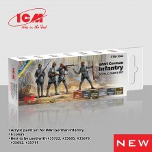 WWI German infantry Acrylic paint set