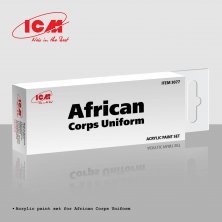 ICM UA Afrika Korps Uniformes Set 6 flacons 12ml