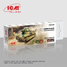ICM UA Peinture Blind�s FR WWII 6 flacons 12ml