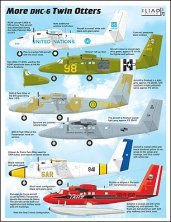 1/72 Even more colourful DHC-6 Twin Otter markings