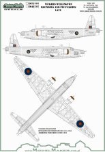 1/48 Vickers Wellington Roundels And Fin Flashes Late
