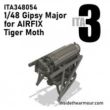 Motore Gipsy Major 1/48 per Airfix Tiger Moth Motore Gipsy Major 1/48 per Airfix Tiger Moth