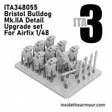 Set d'amélioration Bristol Bulldog Mk.IIA 1/48 Airfix Set d'amélioration Bristol Bulldog Mk.IIA 1/48 Airfix