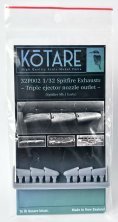1/32 Supermarine Spitfire Mk.Ia exhaust early for Kotare