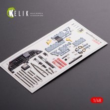 1/48 Cessna A-37B Dragon Fly interior 3D decals