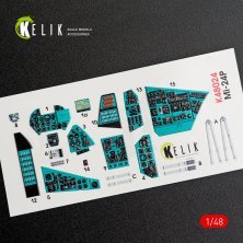 1/48 Mil MI-24P interior 3D decals