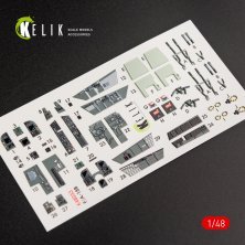 1/48 McDonnell-Douglas F/A-18B Hornet interior