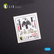 1/72 Northrop F-5E Tiger II Early series interior 3D decals