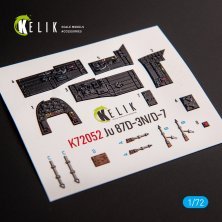 1/72 Junkers Ju-87D-3N/D-7 Stuka interior for Fujimi & H2k