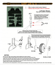 1/48 Landing Gear Spitfire Mk.VIII,IX,XVI