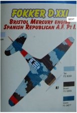 1/72 Fokker C.X BM Engine Conv.Set (Spanish Rep.)