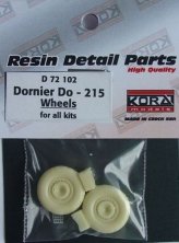 1/72 Wheels for Dornier Do 215B-4/Do215B-5
