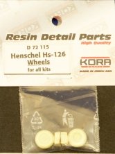 1/72 Wheels for Henschel Hs-126