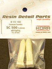 1/72 German bombs SC 500 w/ Kopfring