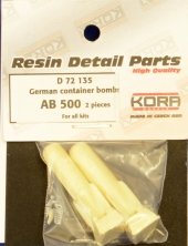 1/72 German container bombs AB 500