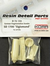 1/72 German fragmentation bomb SD 1700