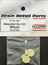 1/72 Wheels for Henschel Hs 123