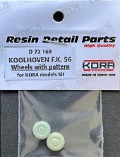 1/72 Koolhoven F.K. 56 Wheels with pattern