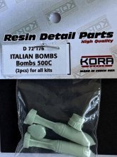 KORA MODEL 1/72 Bombes Italiennes 500C (x2)