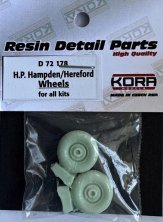 KORA MODEL Roues H.P. Hampden/Hereford 1/72