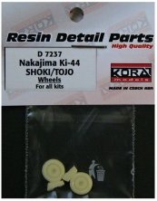 1/72 Wheels for Ki-44 SHOKI/TOJO