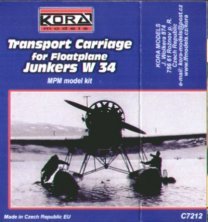 Kora Model 1/72 Chariot Transport Junkers W34 Hydravion