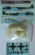 1/72 Do-17Z-2 Croatian service Conversion set