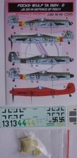 1/72 Focke-Wulf Ta 152H-0 Conv.set & decal